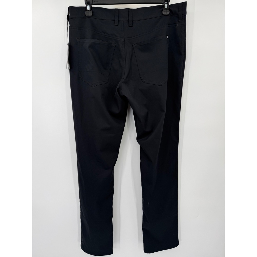 Travis Mathew Pants Mens 33 Black Open To Close 1MT435 Golf Performance Stretch - Picture 10 of 13